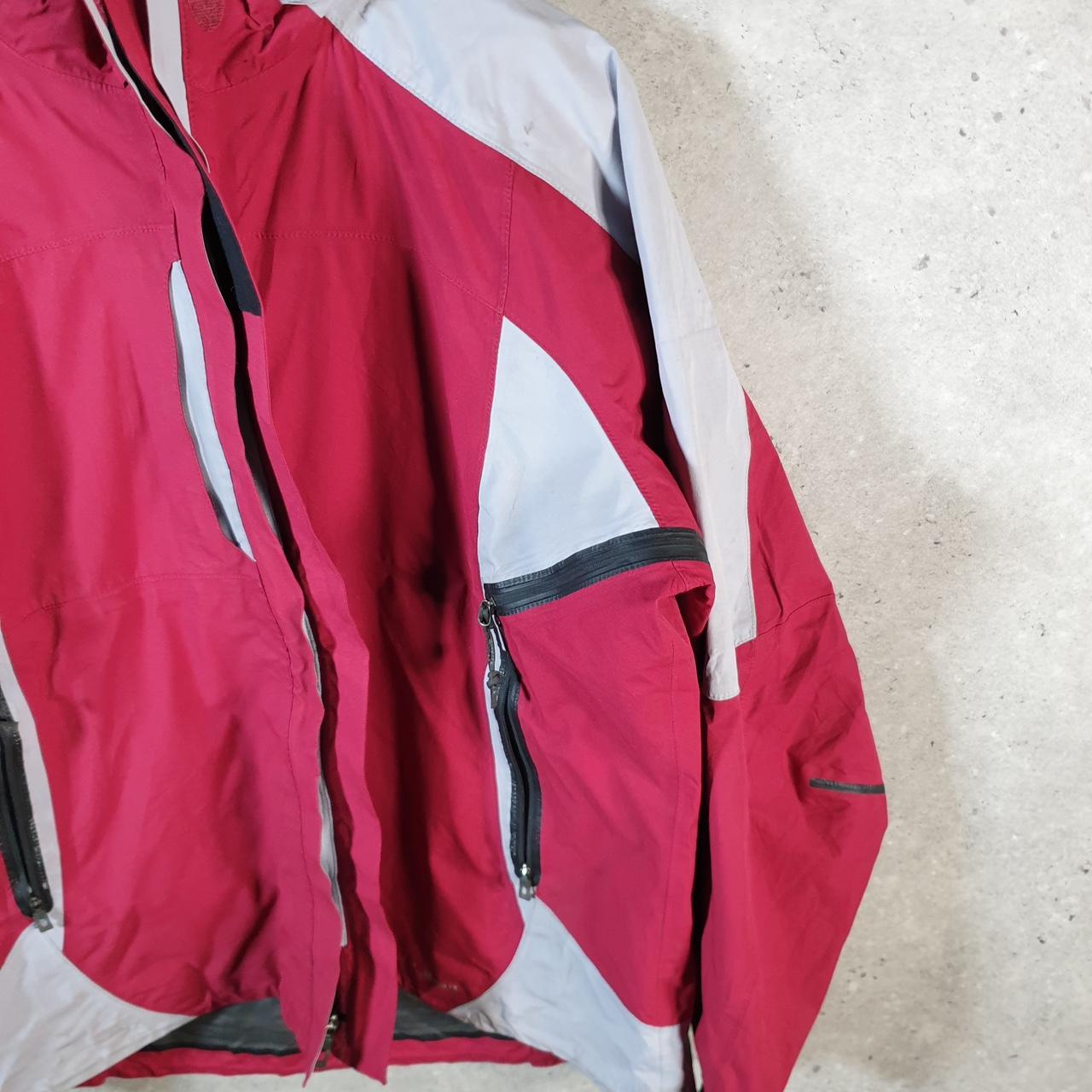 Vintage L.L. Bean Outdoors Nylon Jacket Womens Large Red Waterproof
