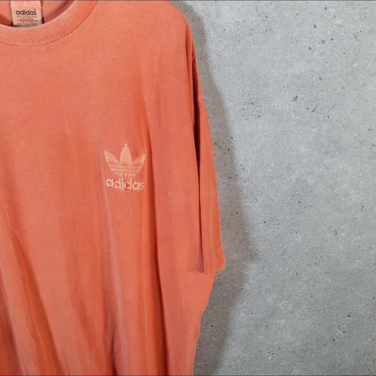 Vintage Adidas 90s Embroidered T Shirt Men’s XL White Three Stripes Logo