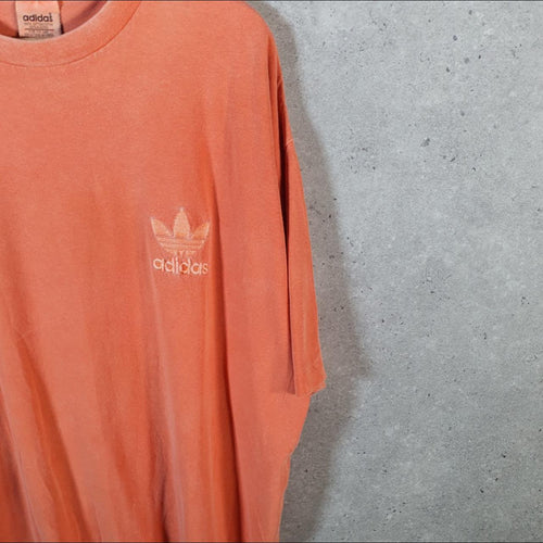Vintage Adidas 90s Embroidered T Shirt Men’s XL White Three Stripes Logo