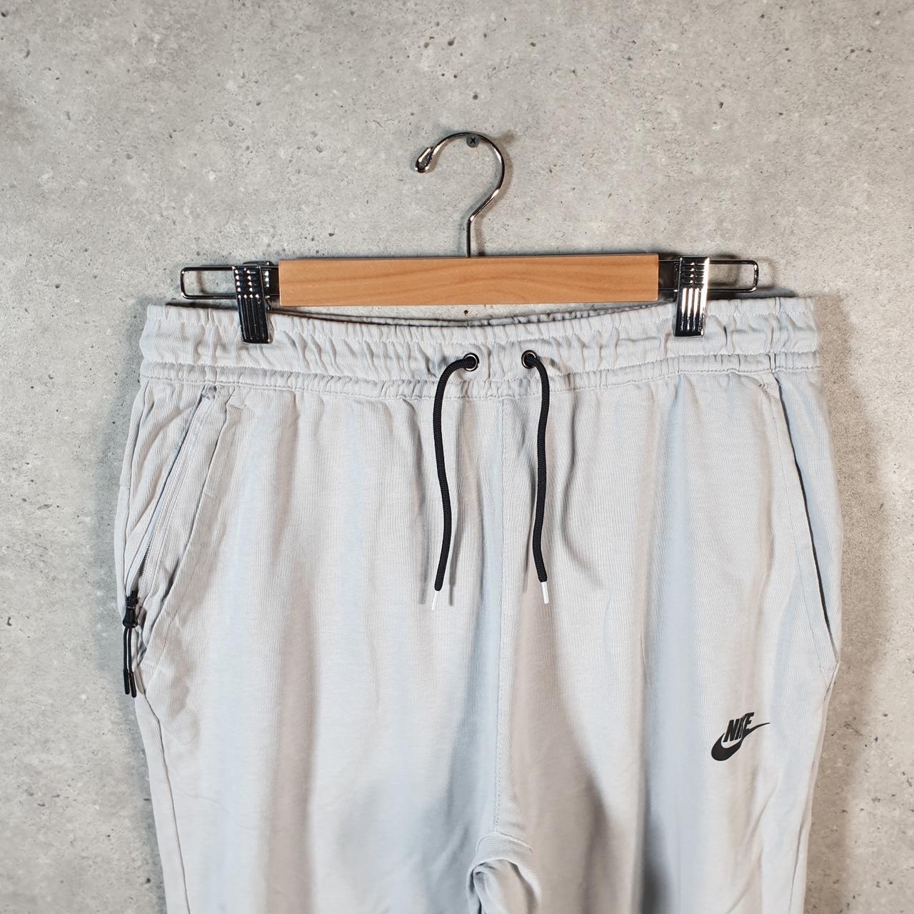 Vintage Nike Club Sweatpant Joggers Mens Large Grey Swoosh Sports Tracksuit Big Fish Vintage