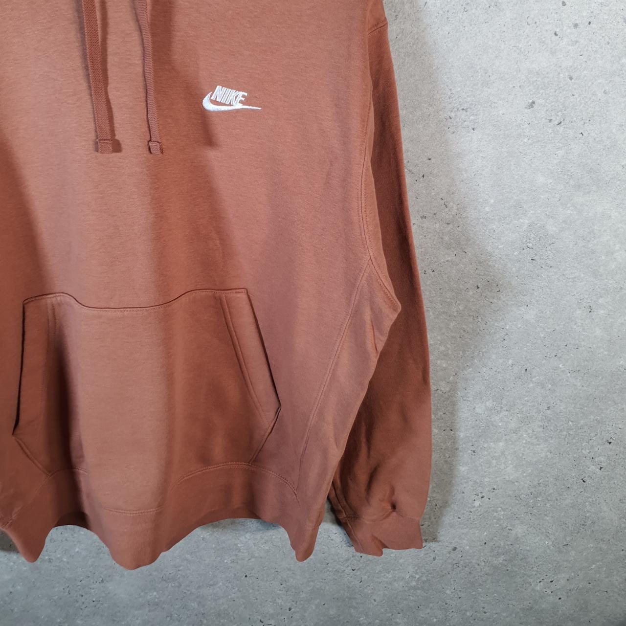 Vintage Nike Club Embroidered Hoodie Men’s Medium Swoosh Y2K Pullover Logo
