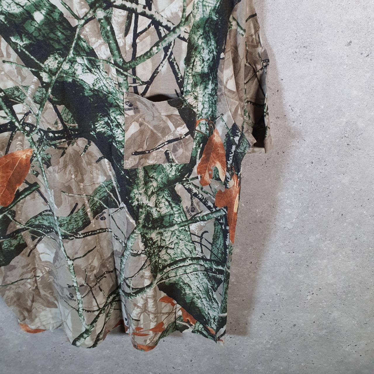Vintage Outfitters Ridge RealTree Camoflauge T Shirt Mens M Camo Short Sleeve