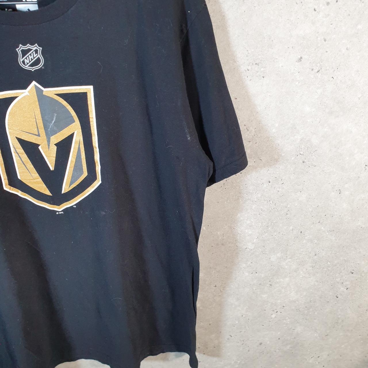 Vintage Adidas Go To Tee NHL Las Vegas Golden Knights T Shirt Men’s Large Black
