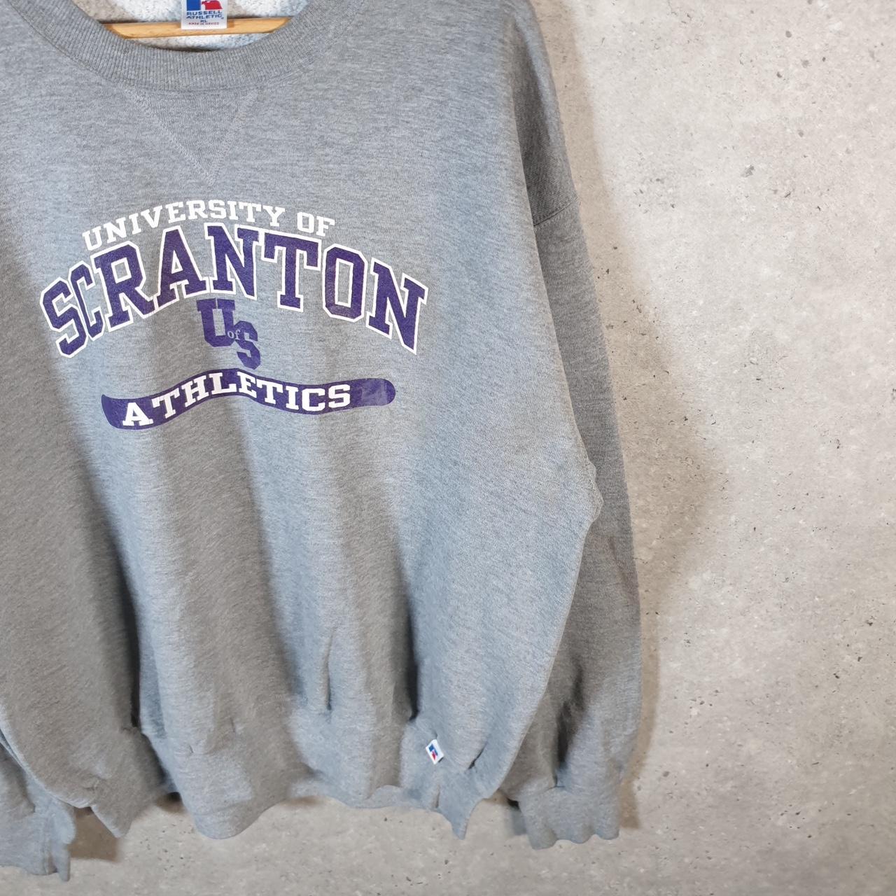 Vintage Russell Athletic Scranton Uni Athletics USA Sweatshirt Men’s XL Grey Pullover