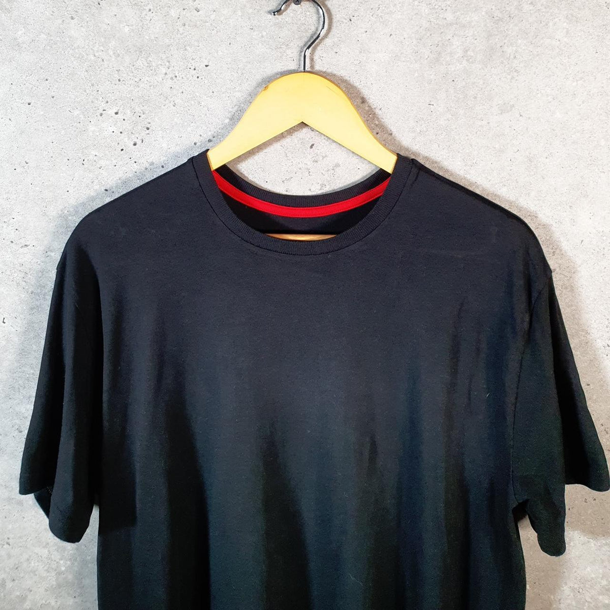 Vintage Ralph Lauren Polo T Shirt Men’s Large Black Embroidered Pony Classic Fit C9111