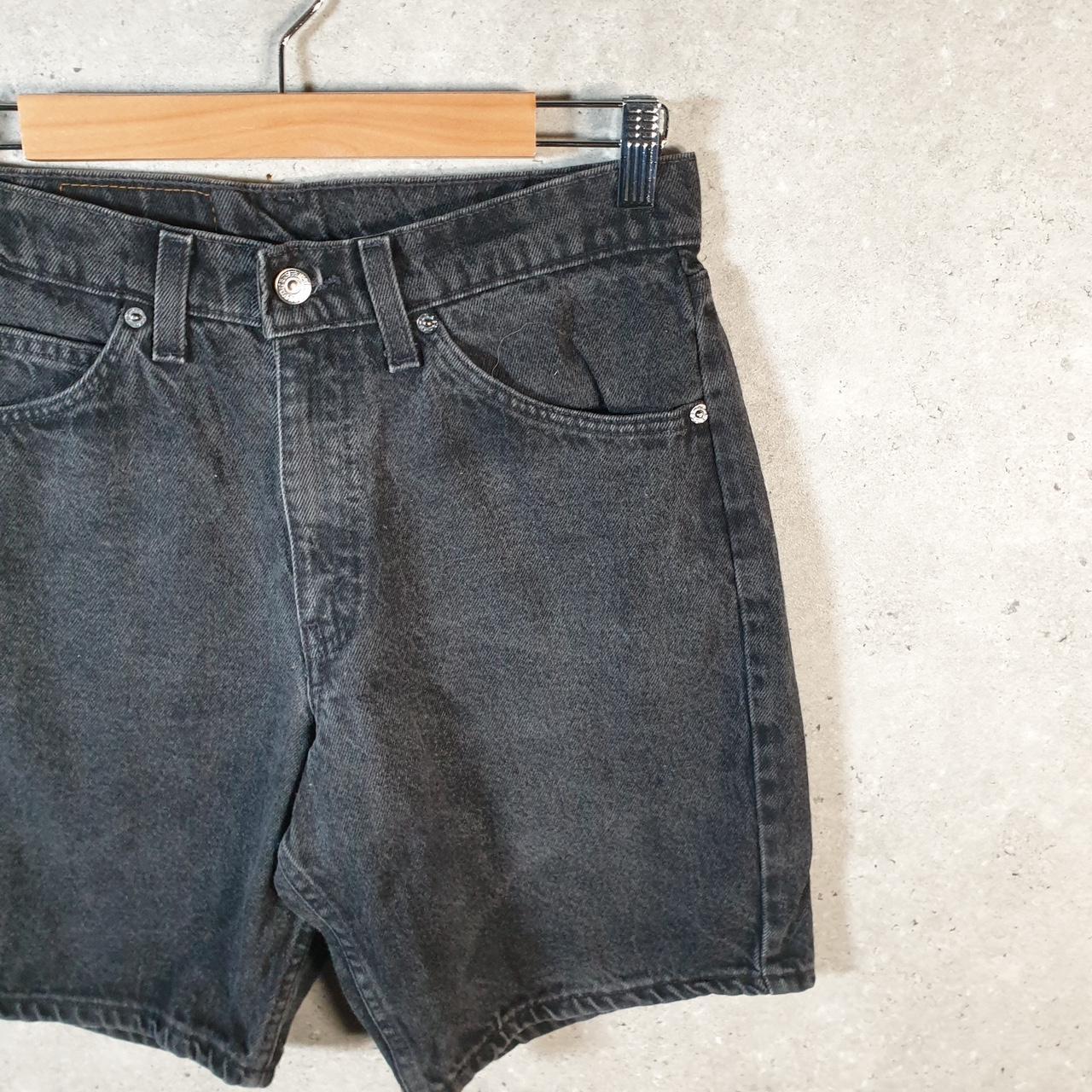 Vintage Levi’s 550 Baggy Shorts Jorts Cargo Mens W31 Grey Relaxed Denim