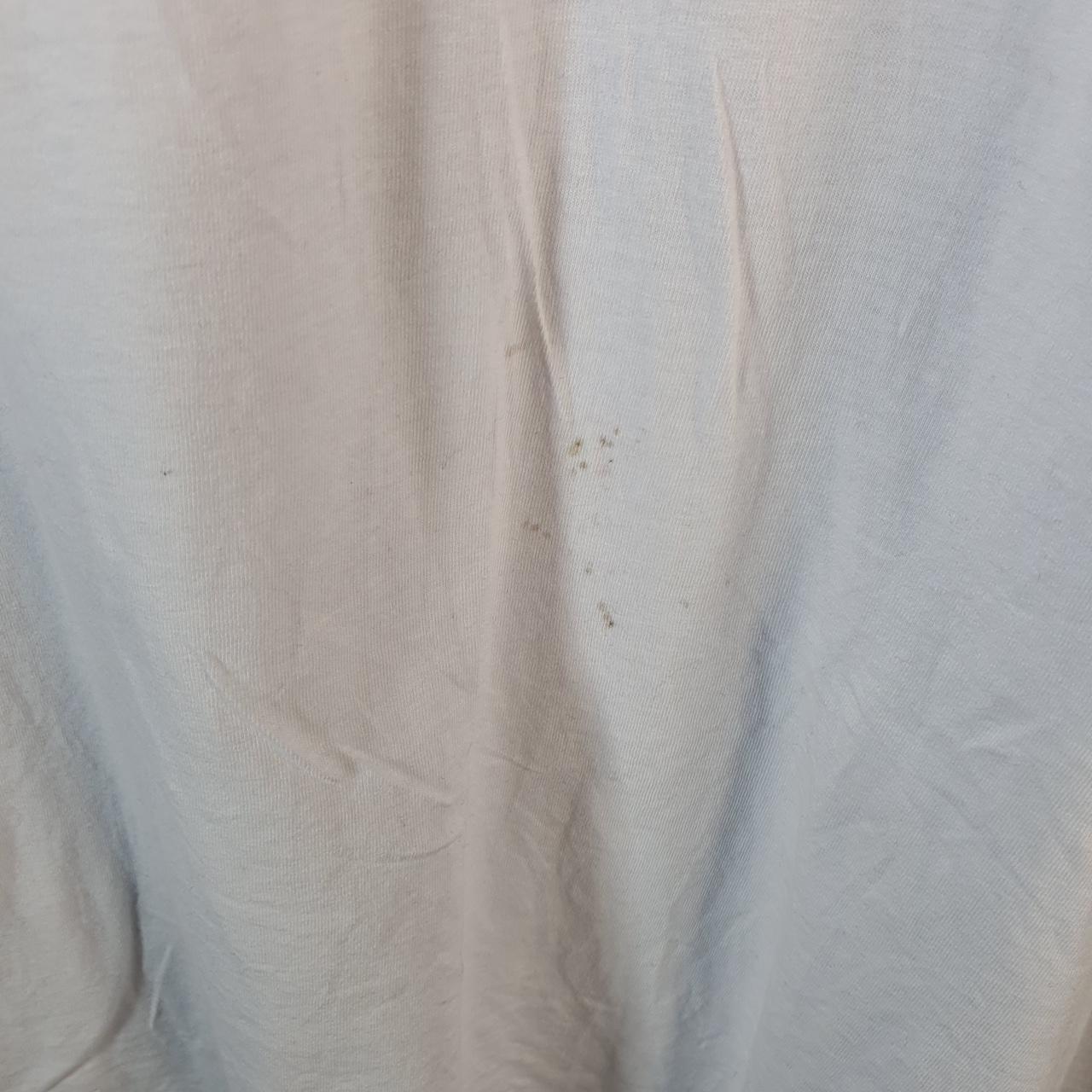 Vintage Calvin Klein Blank T Shirt Men’s XL White Classic Fit Spellout Logo