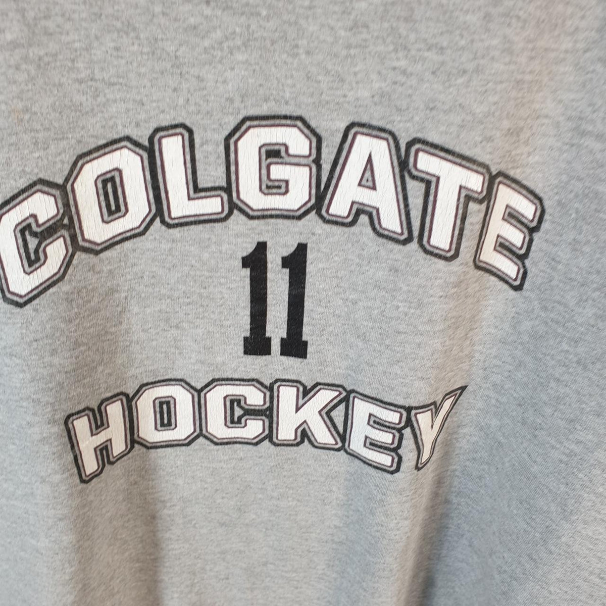 Vintage Champion Sweatshirt Men’s XL Grey USA Pullover Colgate Hockey