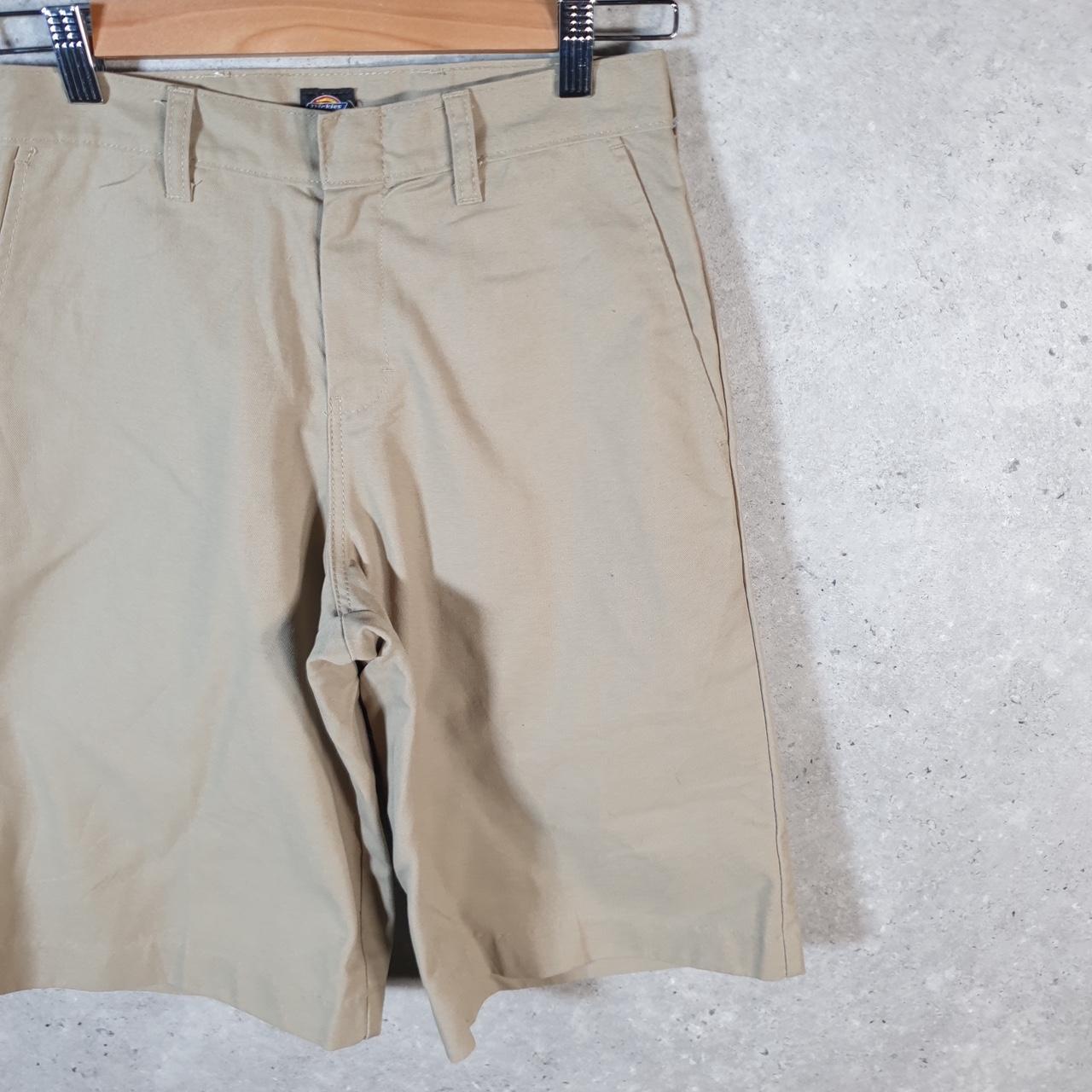 Vintage Dickies Baggy Chino Shorts Jorts Cargo Mens W28 Brown Loose Fit