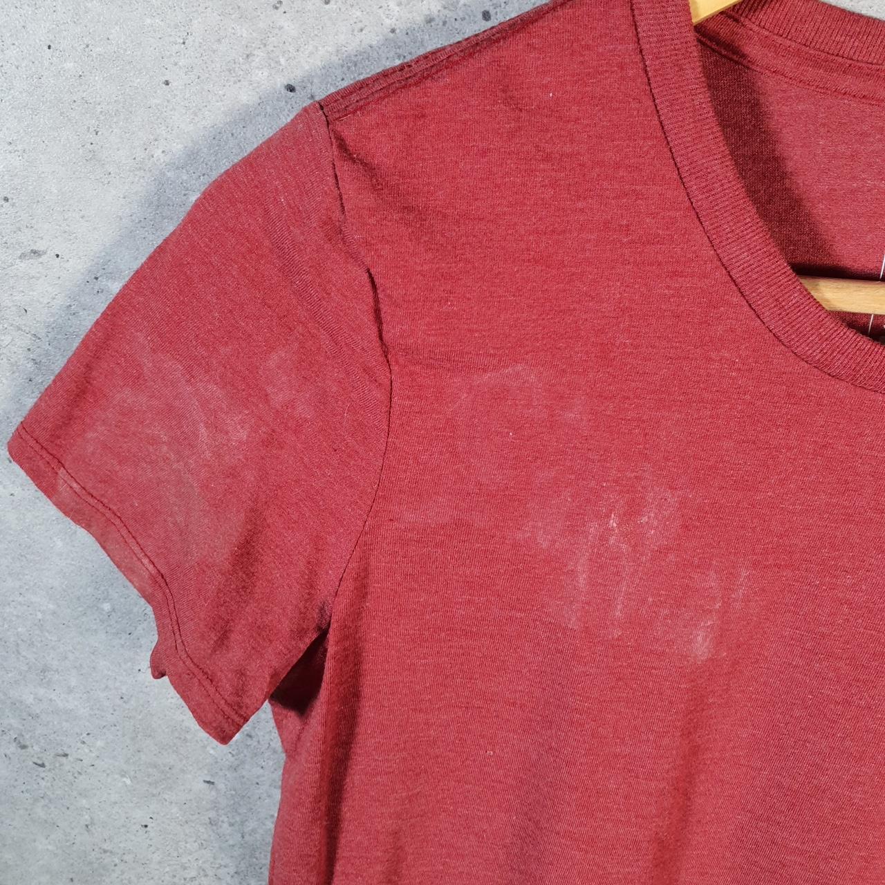 Vintage The North Face TNF Endurance Challenge T Shirt Womens Small Pink Logo Athletic