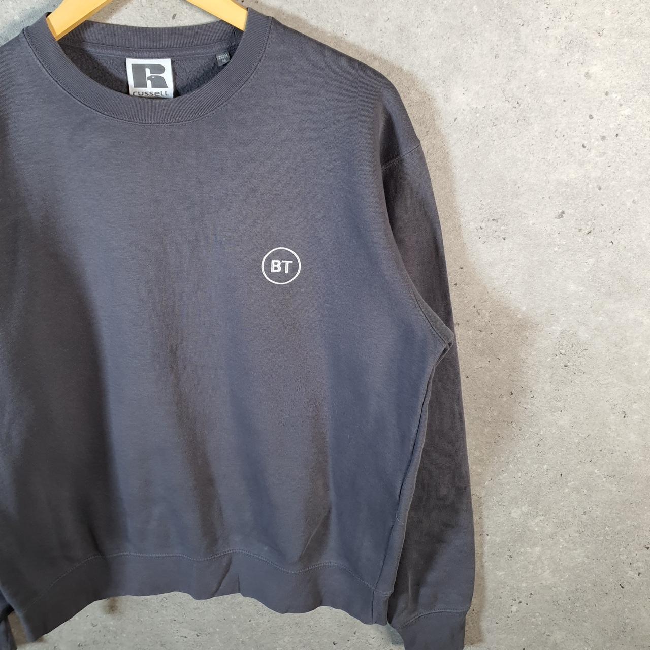 Vintage Russell Athletic BT USA Sweatshirt Men’s Medium Grey Pullover