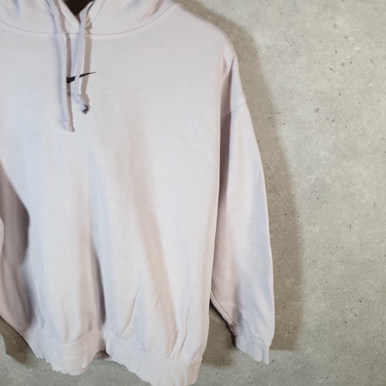 Vintage Nike Club Embroidered Hoodie Men’s Small Pink Swoosh Y2K Pullover