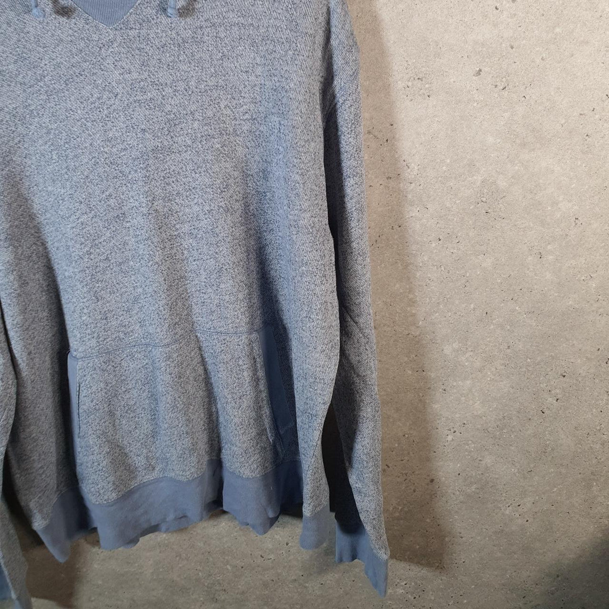 Vintage Gap Spellout Hoodie Mens XL Blue Y2K Sweatshirt Logo Embroidered