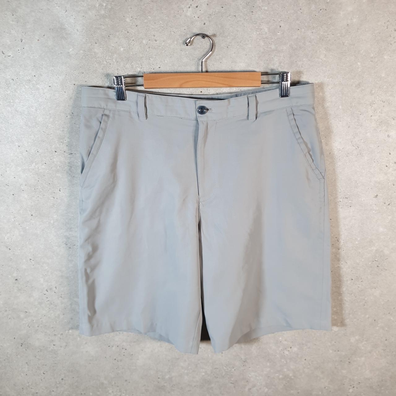 Vintage Izod Shorts Jorts Cargo Men’s W36 Grey Baggy Cotton