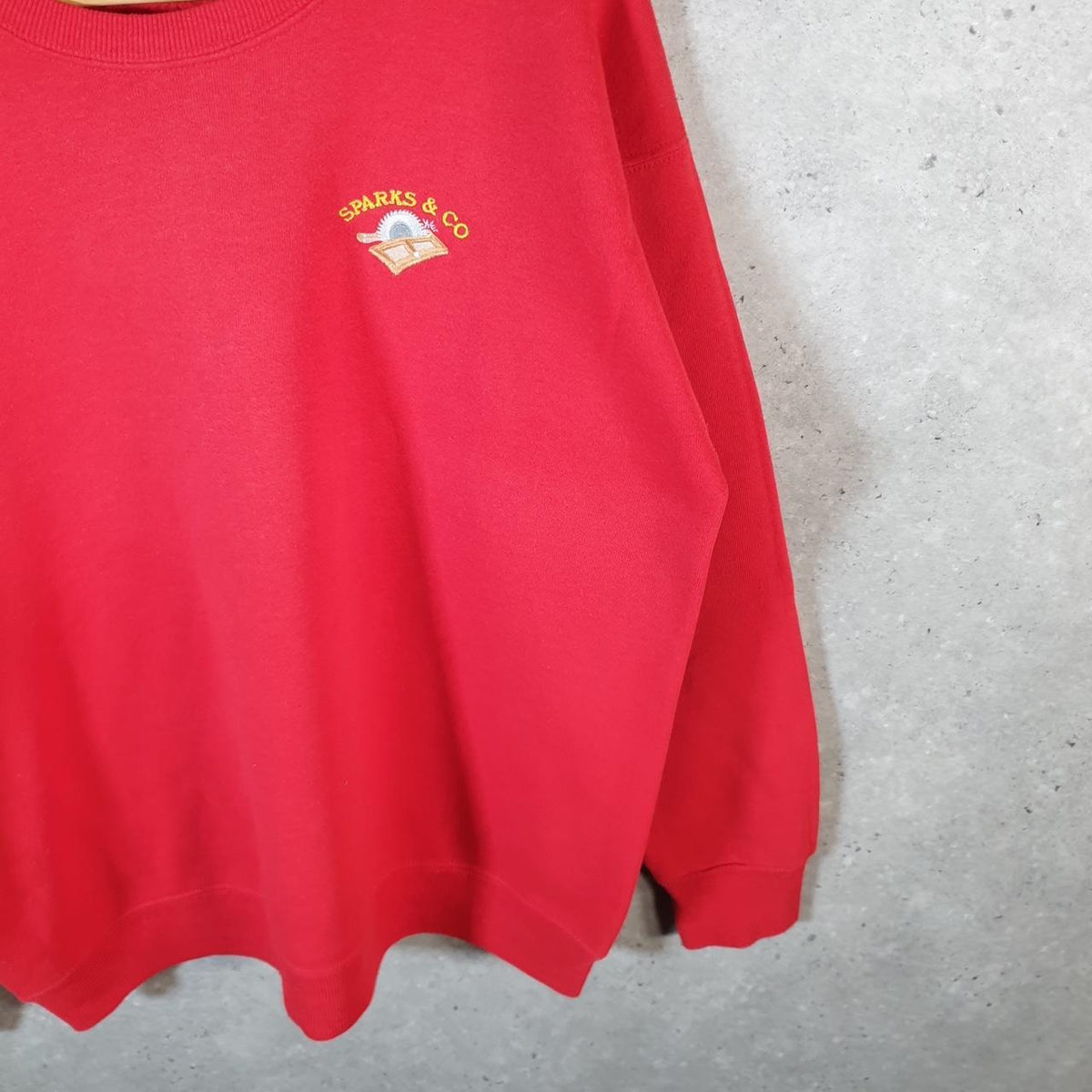 Vintage Lee Heavyweight Sweatshirt Men’s XL Black USA Pullover Sparks & Co