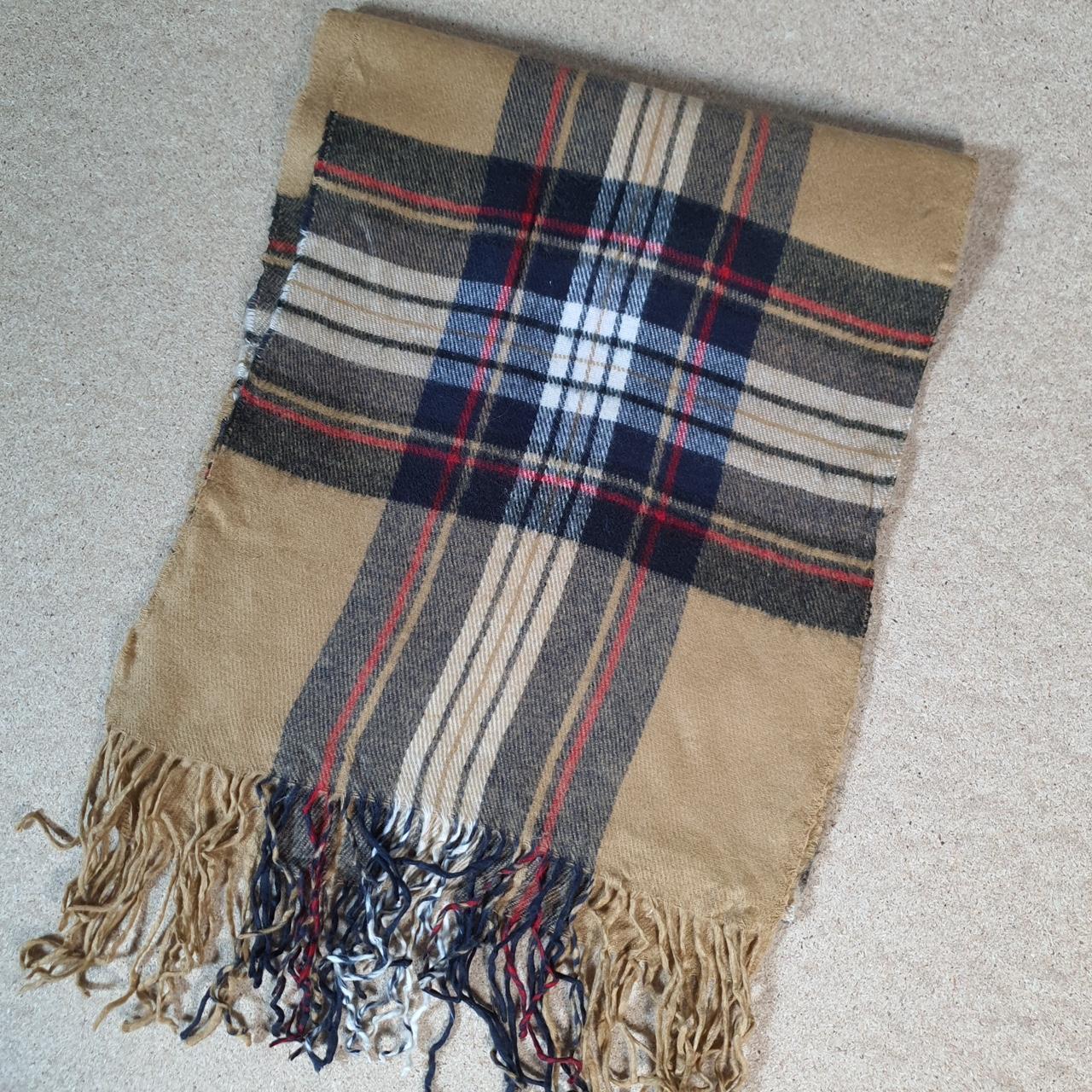 Tartan Nova Check Checkered Scarf