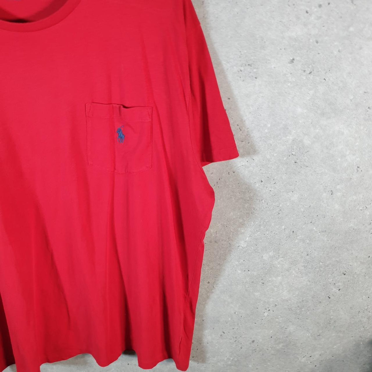 Vintage Ralph Lauren Polo T Shirt Men’s XL Red Embroidered Pony Classic Fit