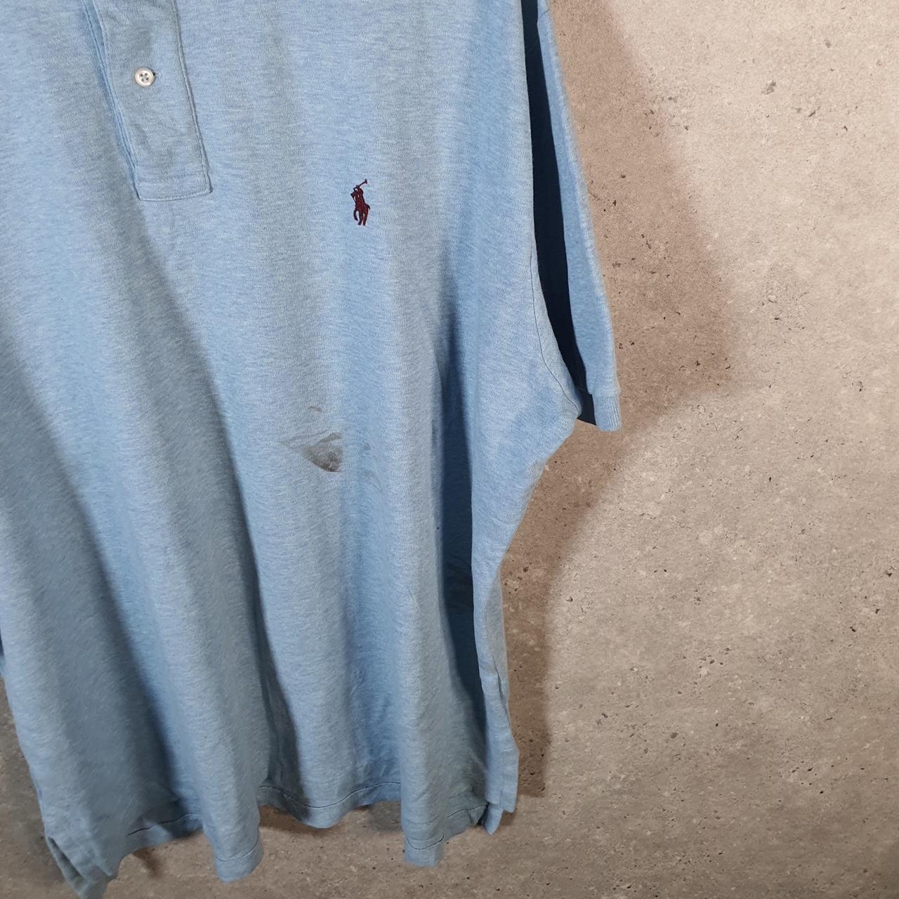 Vintage Ralph Lauren Polo Shirt Men’s XL Blue Classic Fit Embroidered Pony