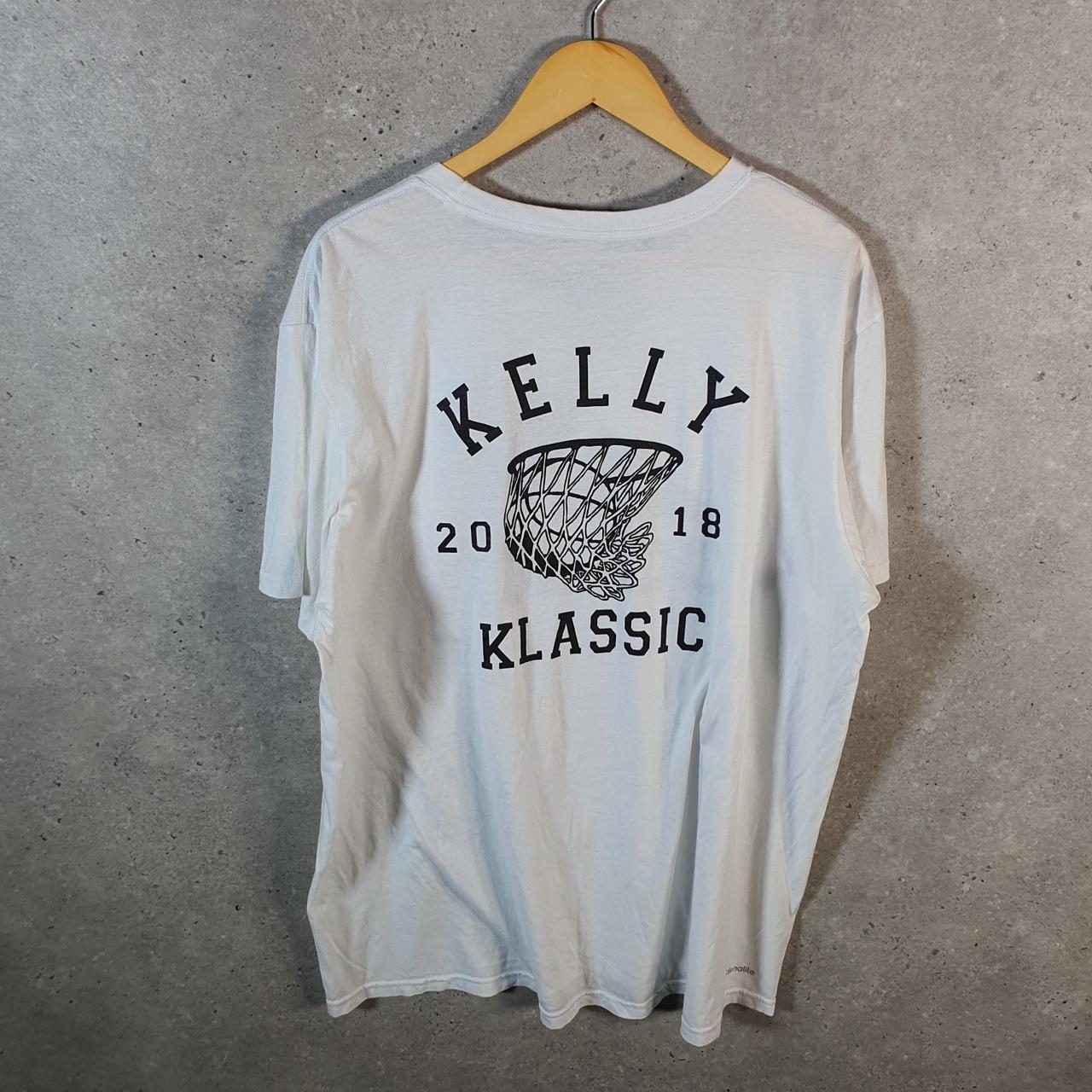 Vintage Adidas Go To Performance Tee T Shirt Men’s 2XL White Three Stripes Logo