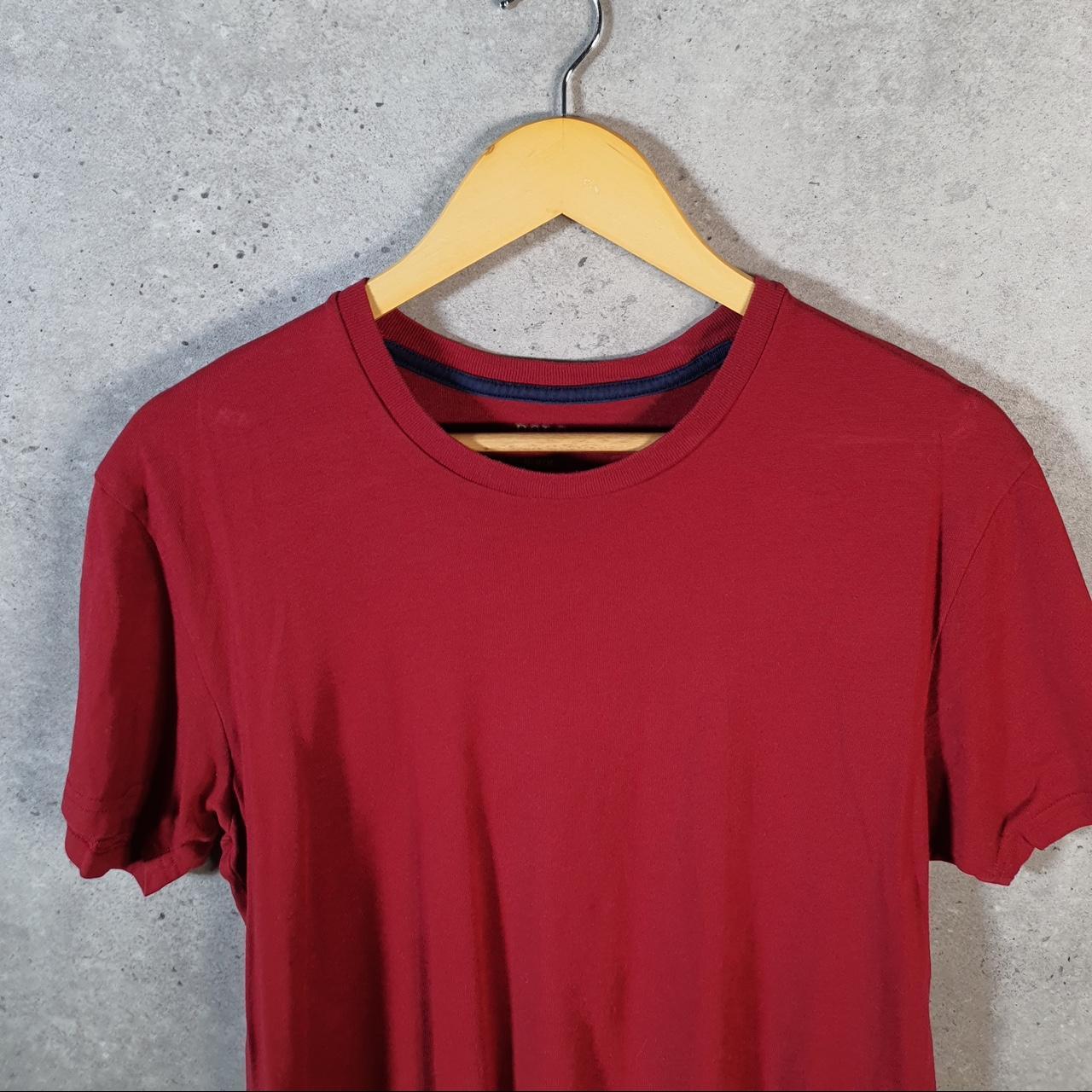 Vintage Ralph Lauren Polo T Shirt Men’s Medium Red Embroidered Pony Classic Fit C9118