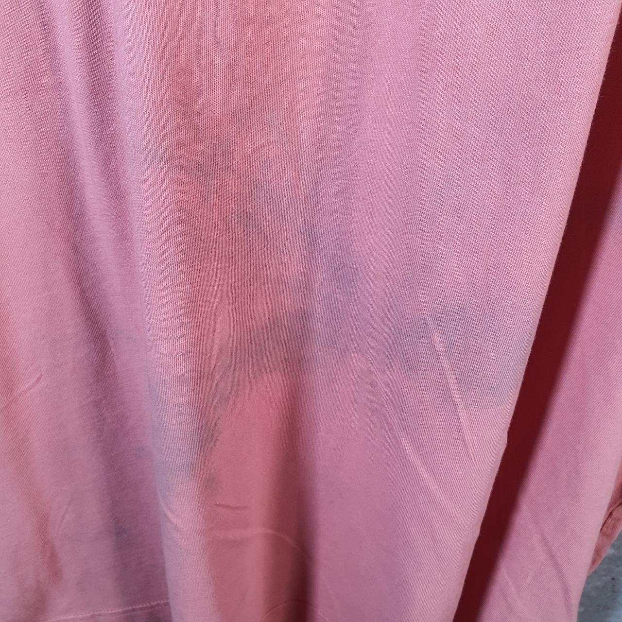 Vintage Adidas Embroidered T Shirt Men’s Large Pink Three Stripes Logo Athletic