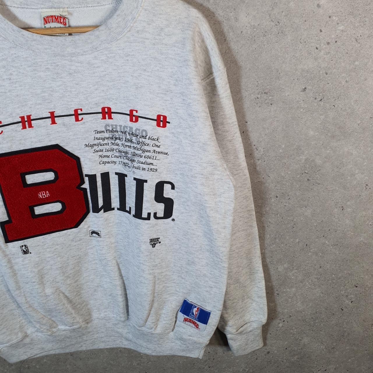 Vintage NBA Nutmeg Buffalo Bills 90s Embroidered Sweatshirt Men’s Medium Grey USA