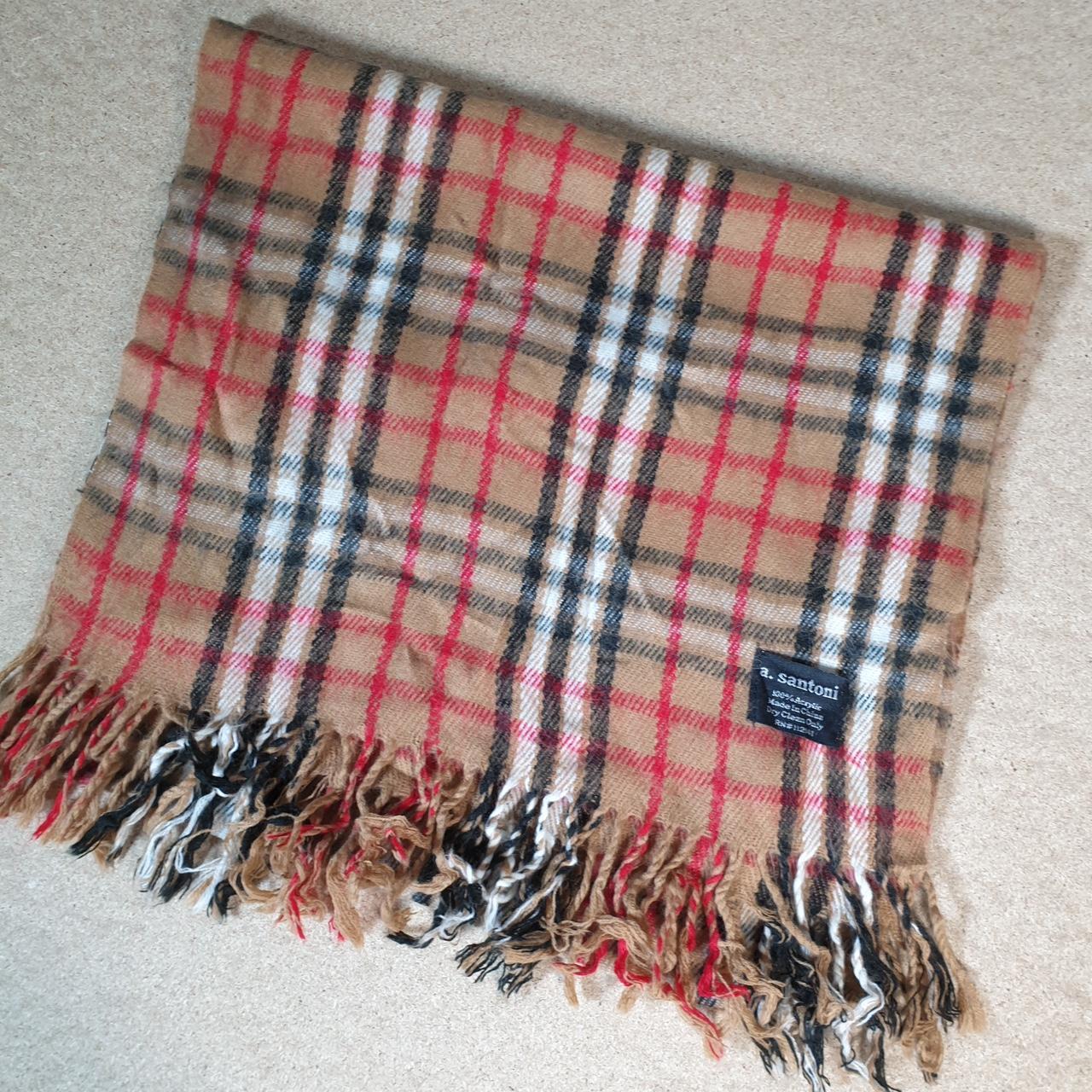 Tartan Nova Check Checkered Scarf