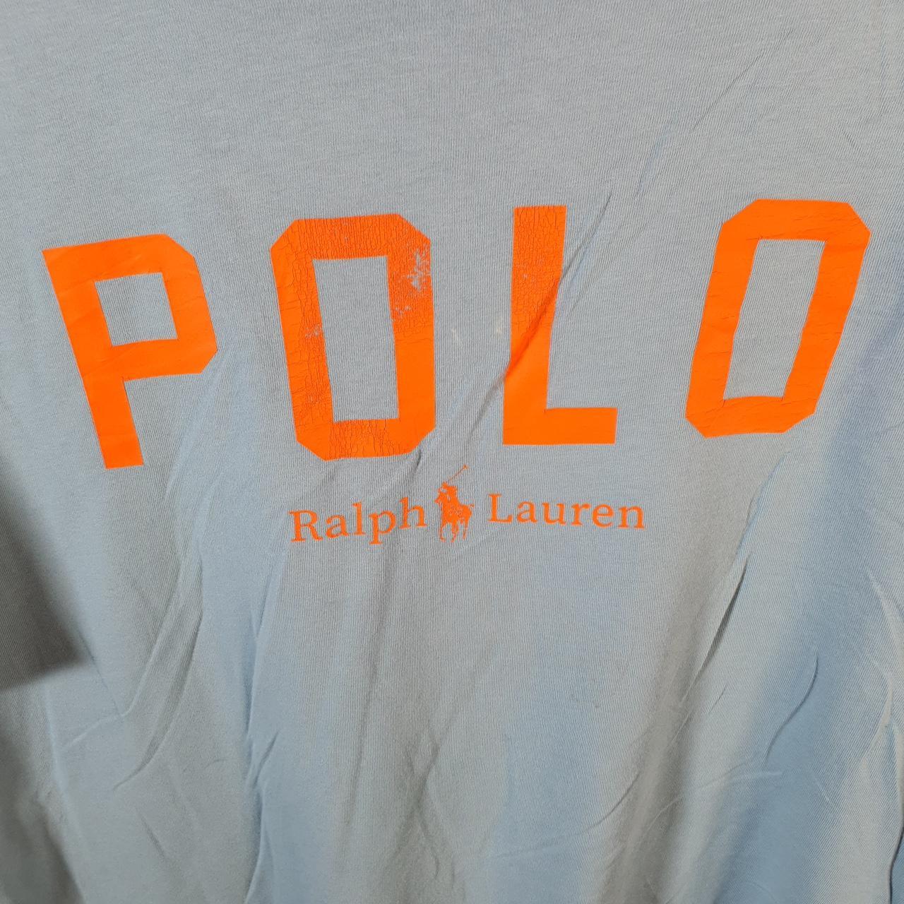 Vintage Ralph Lauren Polo T Shirt Men’s Large Blue Classic Fit Pony