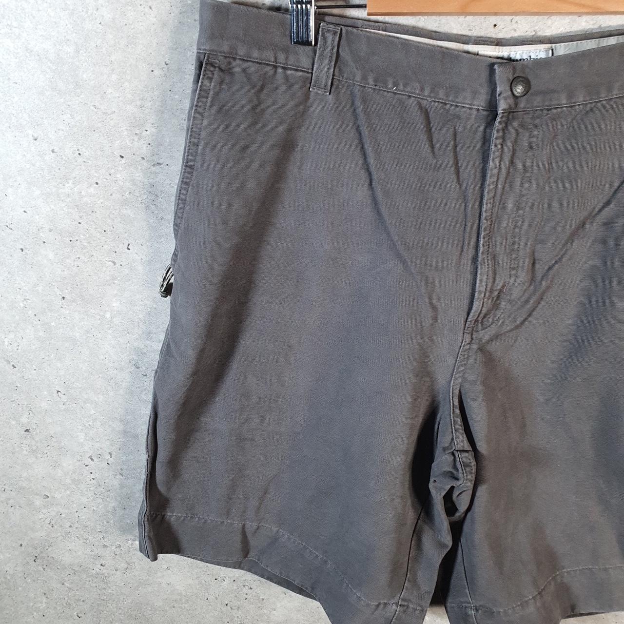 Vintage Columbia Carpenter Shorts Jorts Cargo Men’s W38 Grey Athletic Hiking Baggy