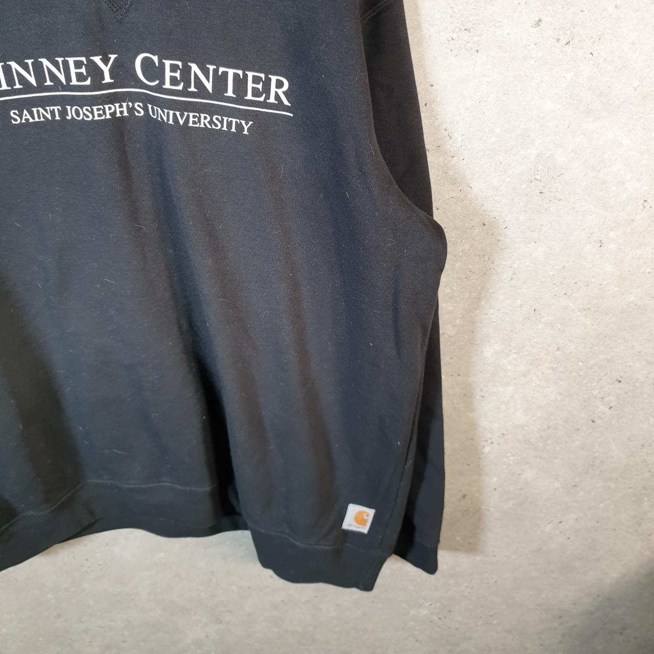 Vintage Carhartt Sweatshirt Mens XL Black Pullover Blank USA Original Fit