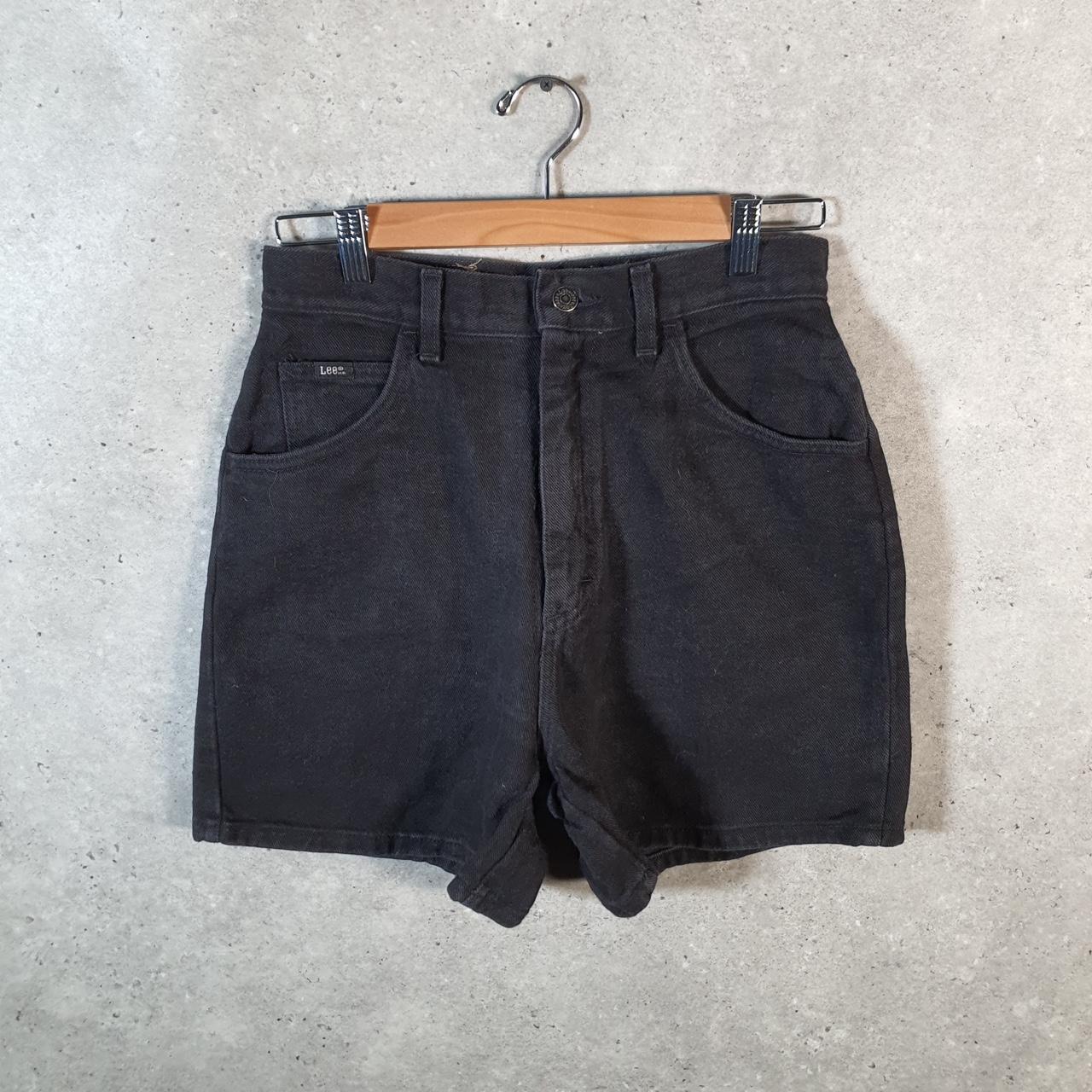 Vintage Lee Baggy Shorts Jorts Cargo Womens W28 Grey Denim Relaxed Cargo