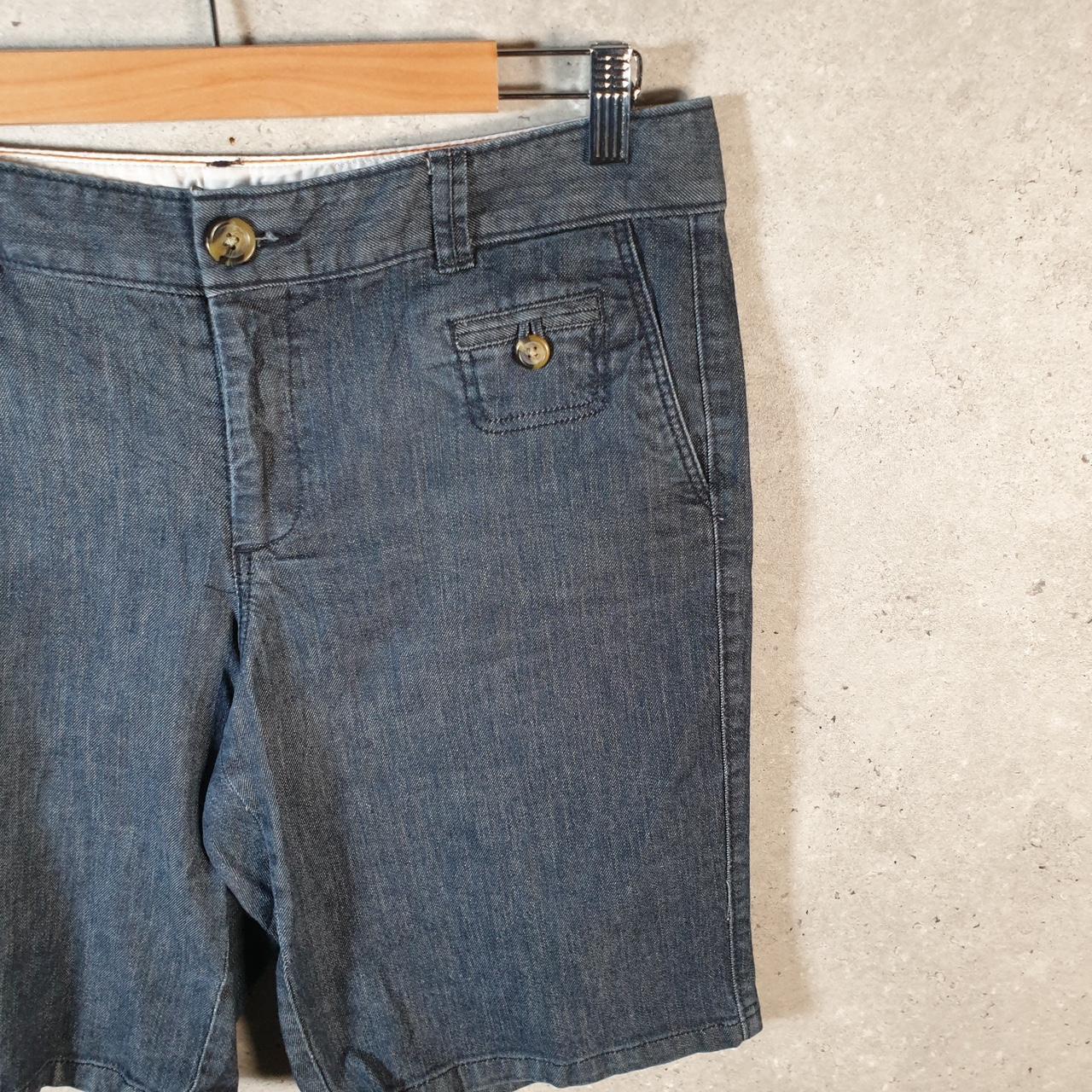 Vintage Dockers Chino Shorts Jorts Cargo Womens W32 Grey Baggy Cotton