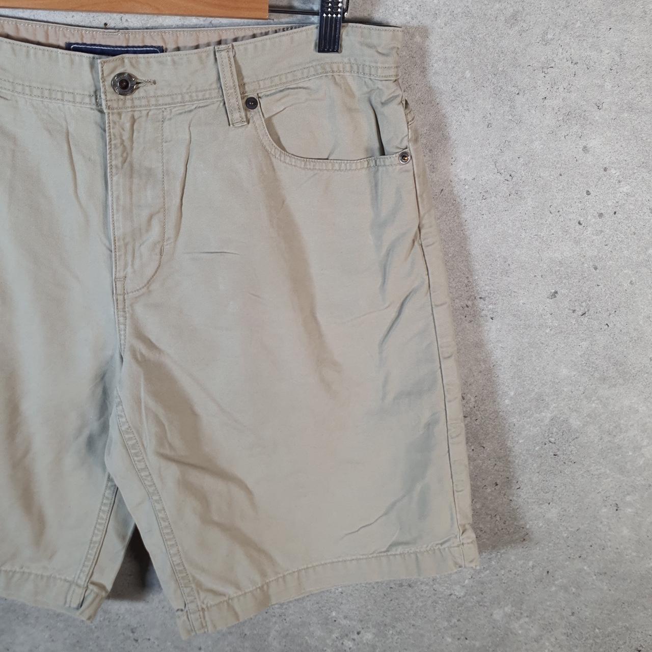 Vintage The North Face TNF Shorts Jorts Chino Cargo Men’s W32 Brown Baggy Cotton