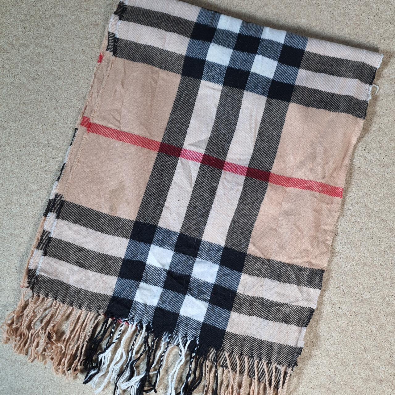 Tartan Nova Check Checkered Scarf