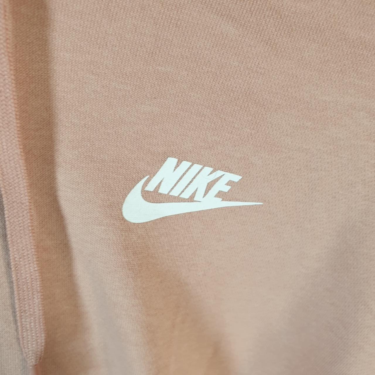 Vintage Nike Club Hoodie Womens Small Pink Swoosh Y2K Pullover Sweatshirt Logo