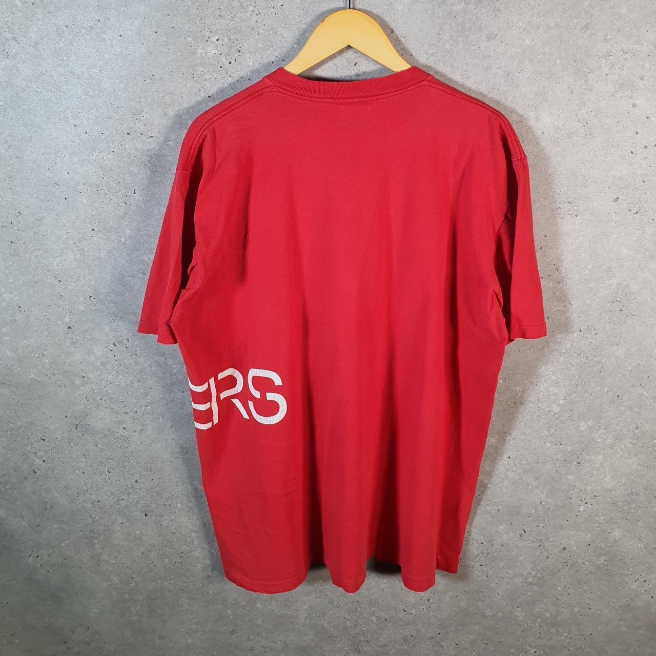 Vintage Jansport Texas Tech Red Raiders Uni 90s USA Single Stitch T Shirt Men’s 2XL Red