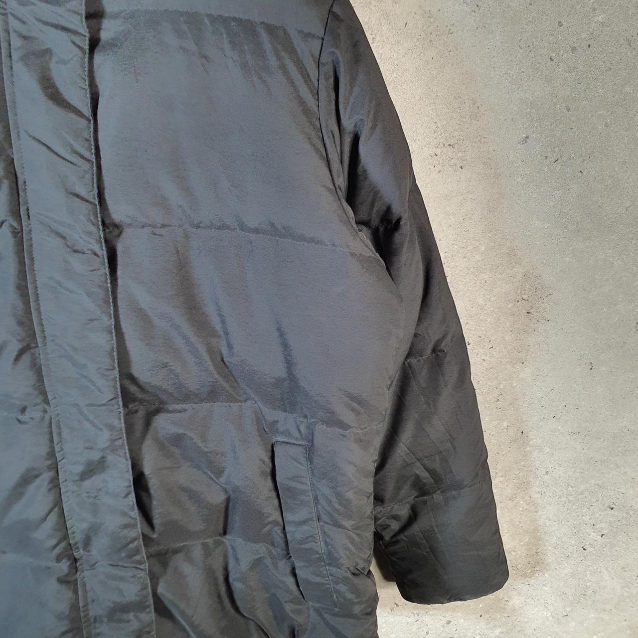 Vintage L.L. Bean Outdoors Nylon Jacket Womens Small Black Waterproof Hooded