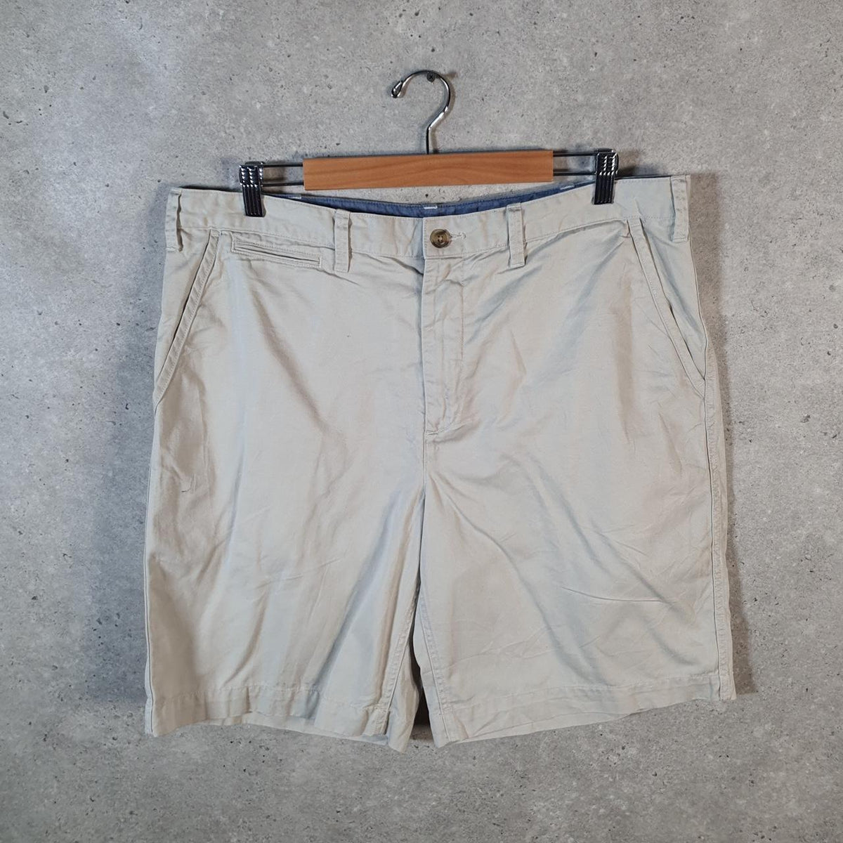 Vintage Ralph Lauren Polo Shorts Jorts Chino Cargo Men’s W36 Brown Baggy Cotton
