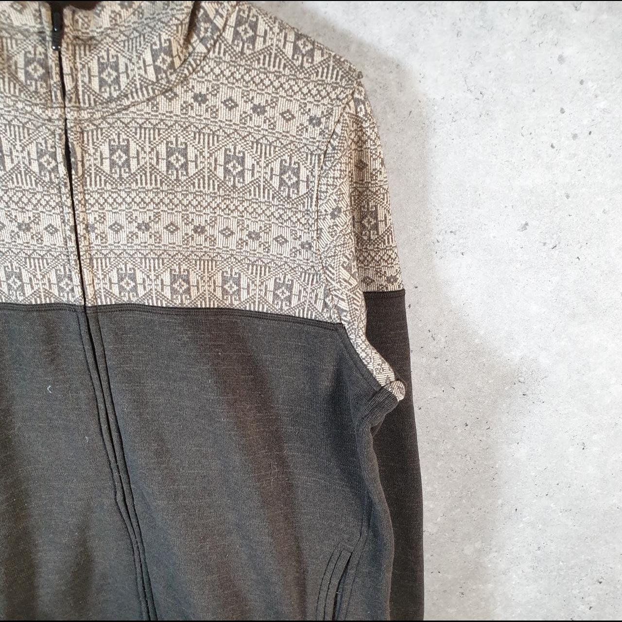 Vintage Patagonia Better Sweater Fleece Aztec Sweatshirt Womens XL Brown