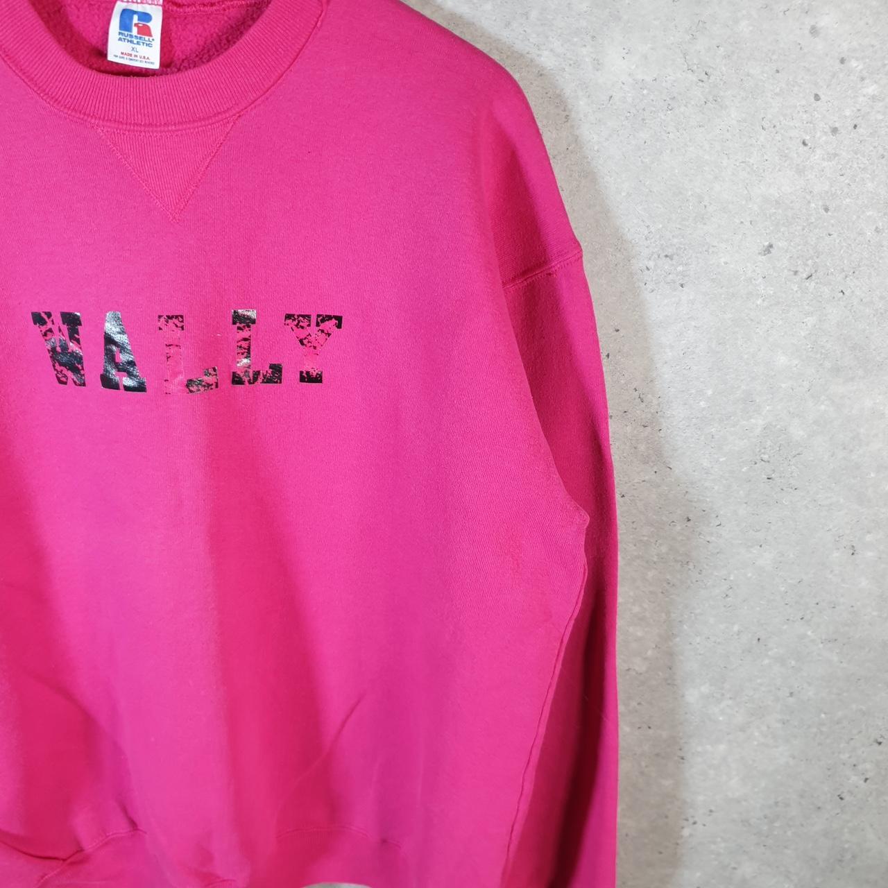 Vintage Russell Athletic Wally USA Sweatshirt Men’s XL Pink Pullover