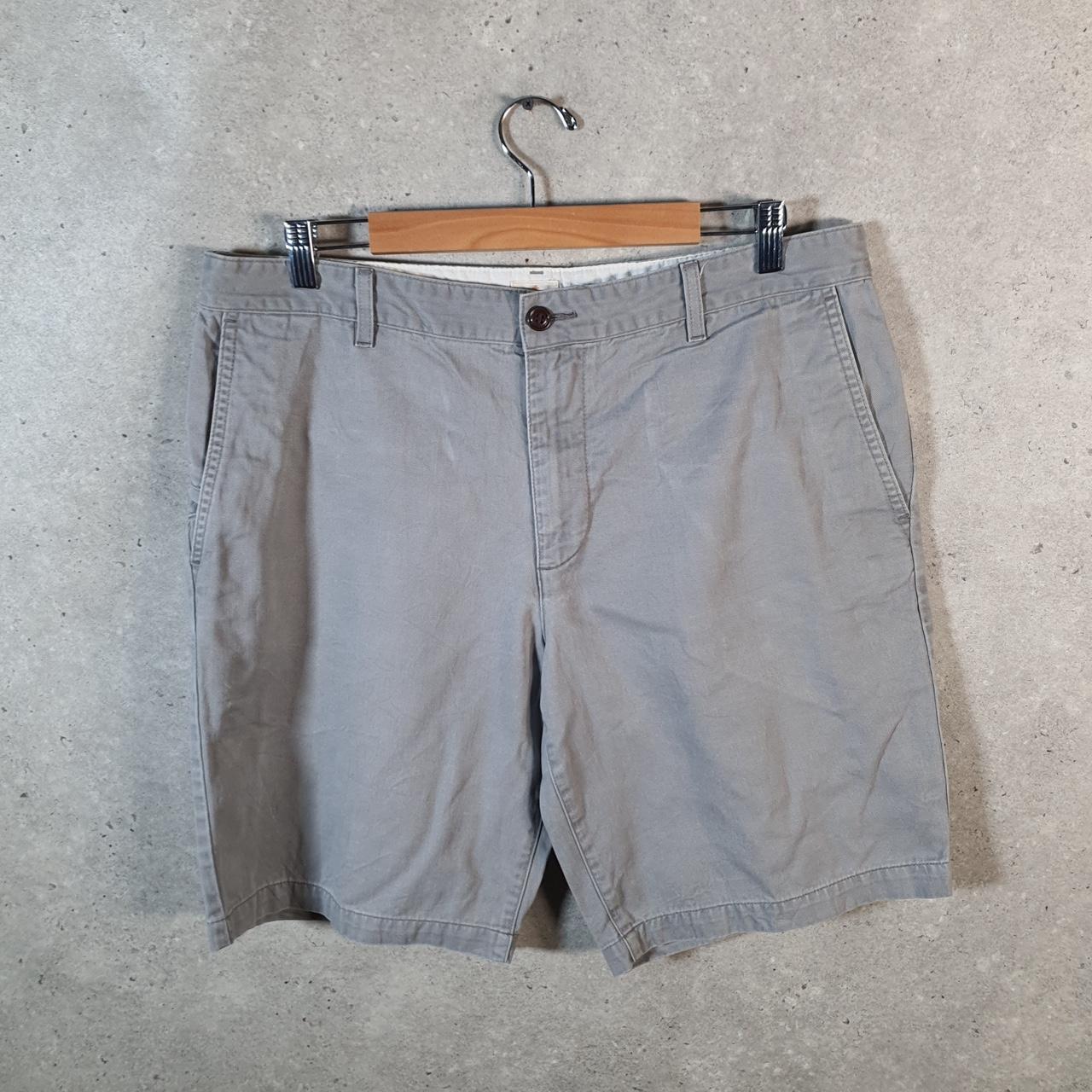 Vintage Dockers Chino Shorts Jorts Cargo Men’s W36 Grey Baggy Cotton