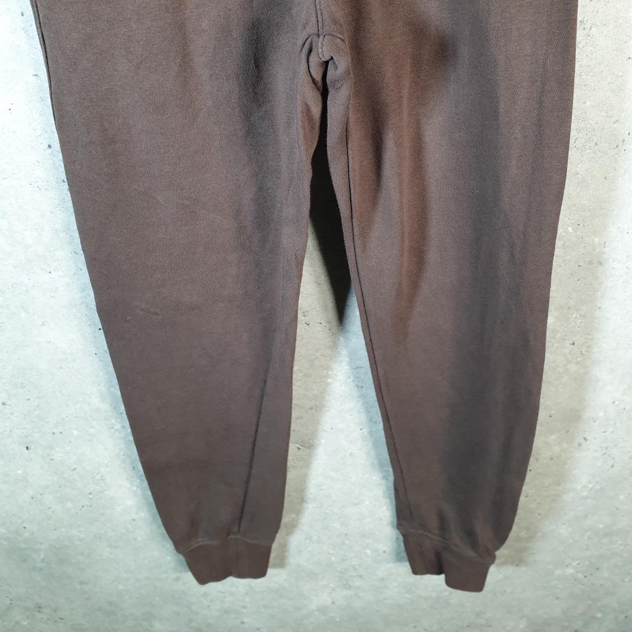 Vintage Nike Club Sweatpant Joggers Mens Small Brown Swoosh Sports Tracksuit Big Fish Vintage
