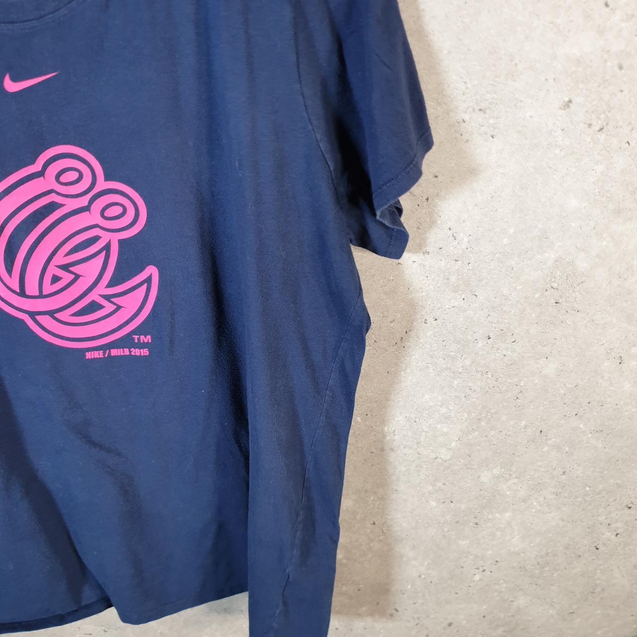 Vintage Nike 2015 MLB T Shirt Men’s Small Casual Blue Swoosh Athletic