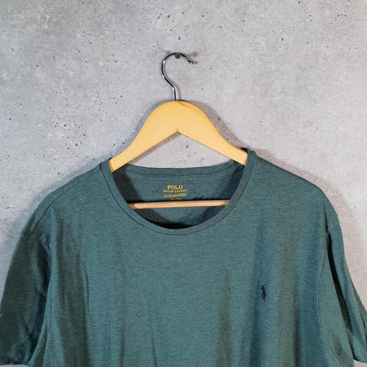 Vintage Ralph Lauren Polo Sport T Shirt Men’s XL Green Classic Fit Embroidered Pony C8651