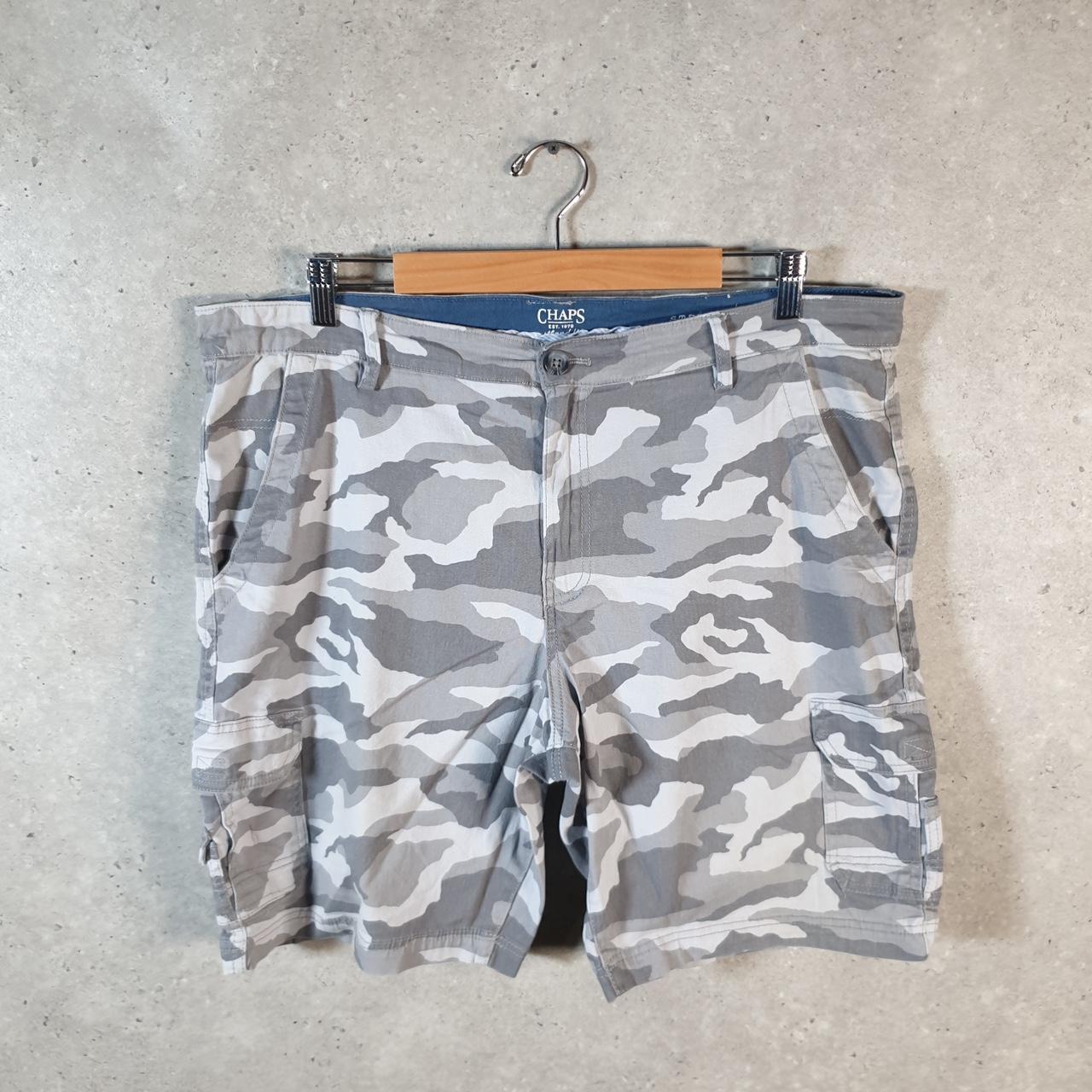 Vintage Chaps Ralph Lauren Polo Shorts Jorts Cargo Men’s W38 Camouflage Baggy Cotton