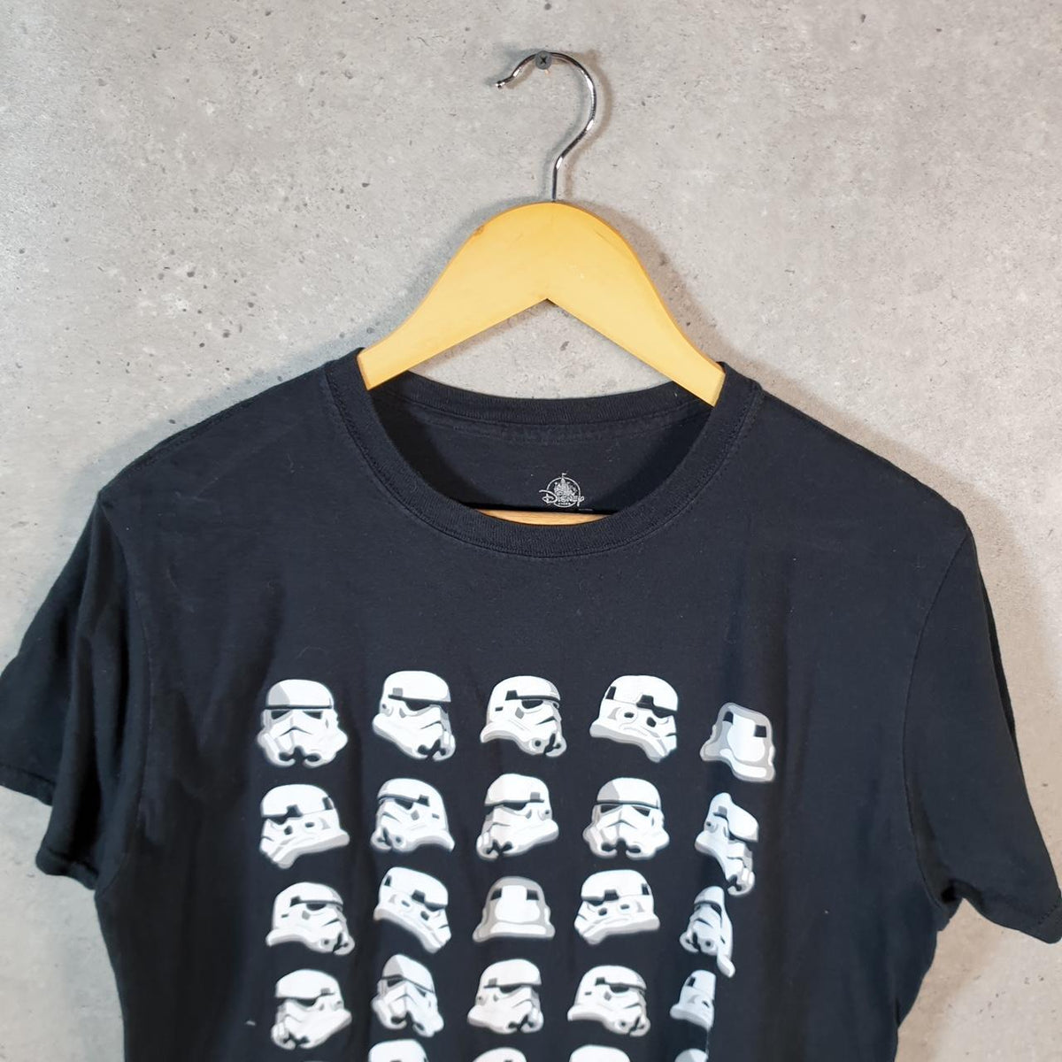 Vintage Star Wars Galactic Empire T Shirt Shirt Men’s Medium Black Logo Graphic Spellout C9626