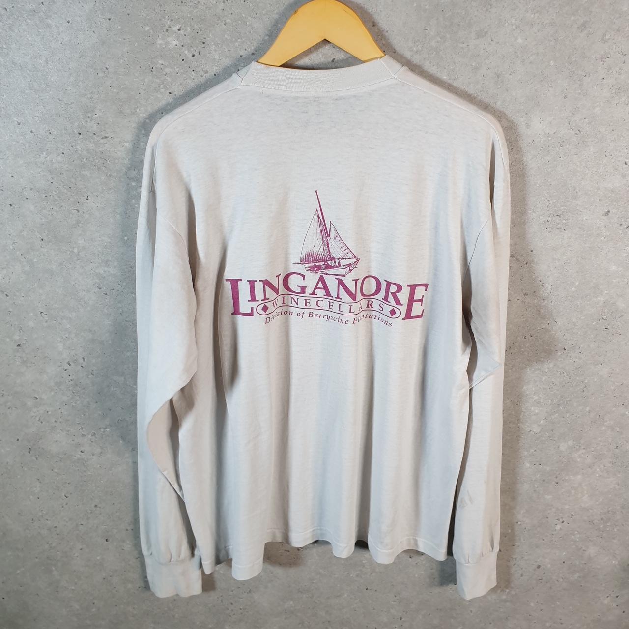 Vintage Linganore Skipjack Winecellars 90s USA Single Stitch T Shirt Men’s Medium White