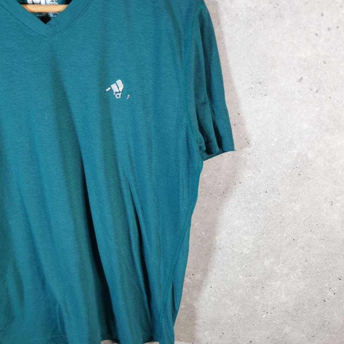 Vintage Adidas Ultimate T Shirt Men’s Medium Blue Graphic Three Stripes Athletic