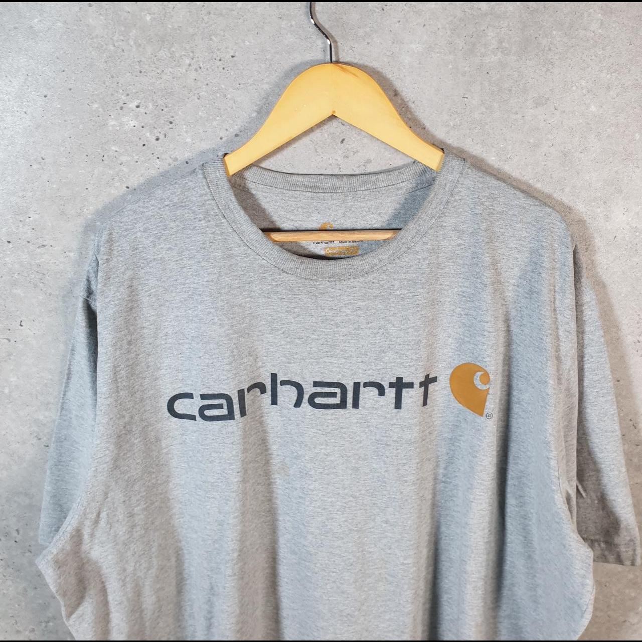 Vintage Carhartt Pocket T Shirt Men’s XL Grey Workwear Chore Utility Original Fit