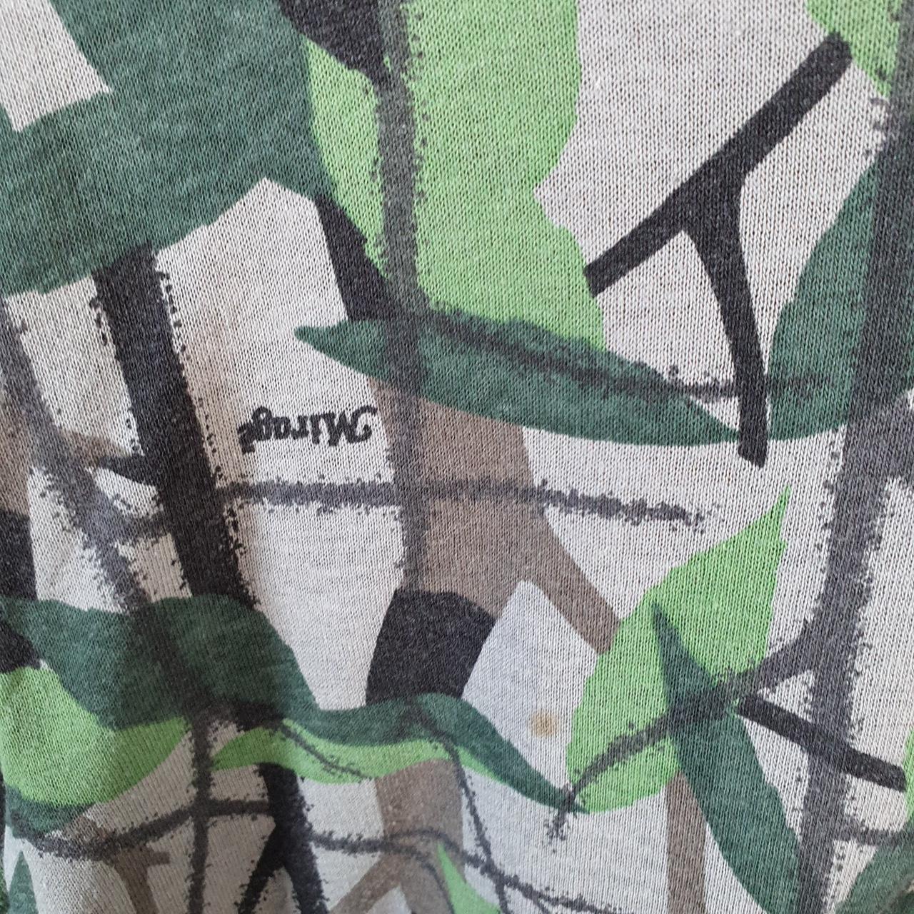 Vintage Ranger RealTree Army 90s USA Graphic Single Stitch T Shirt Men’s Small Green